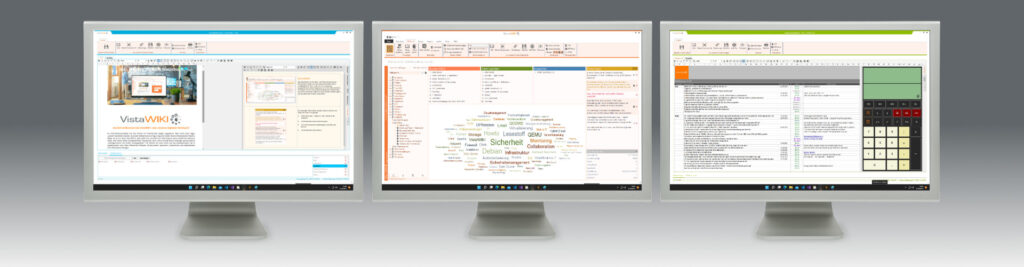 VistaWIKI MultiScreen, Sidebar, Tag Cloud, Calculator Widget